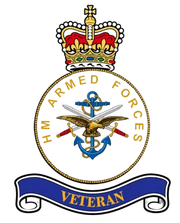 HM Armed Forces Veteran badge